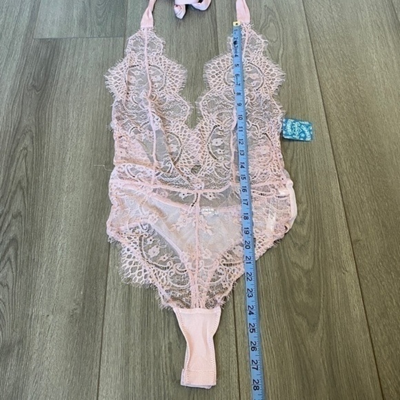 Free People Showoff Lace Bodysuit Ballet Combo Size Small - Picture 5 of 13